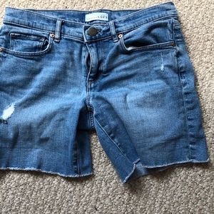 Loft jean shorts